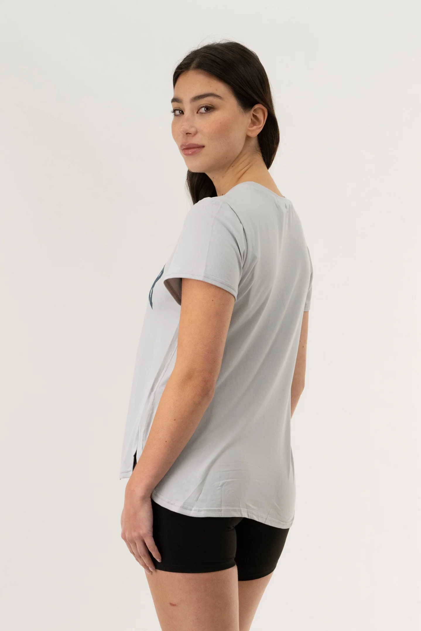 Crewneck New York Tee - Grey - Image 3