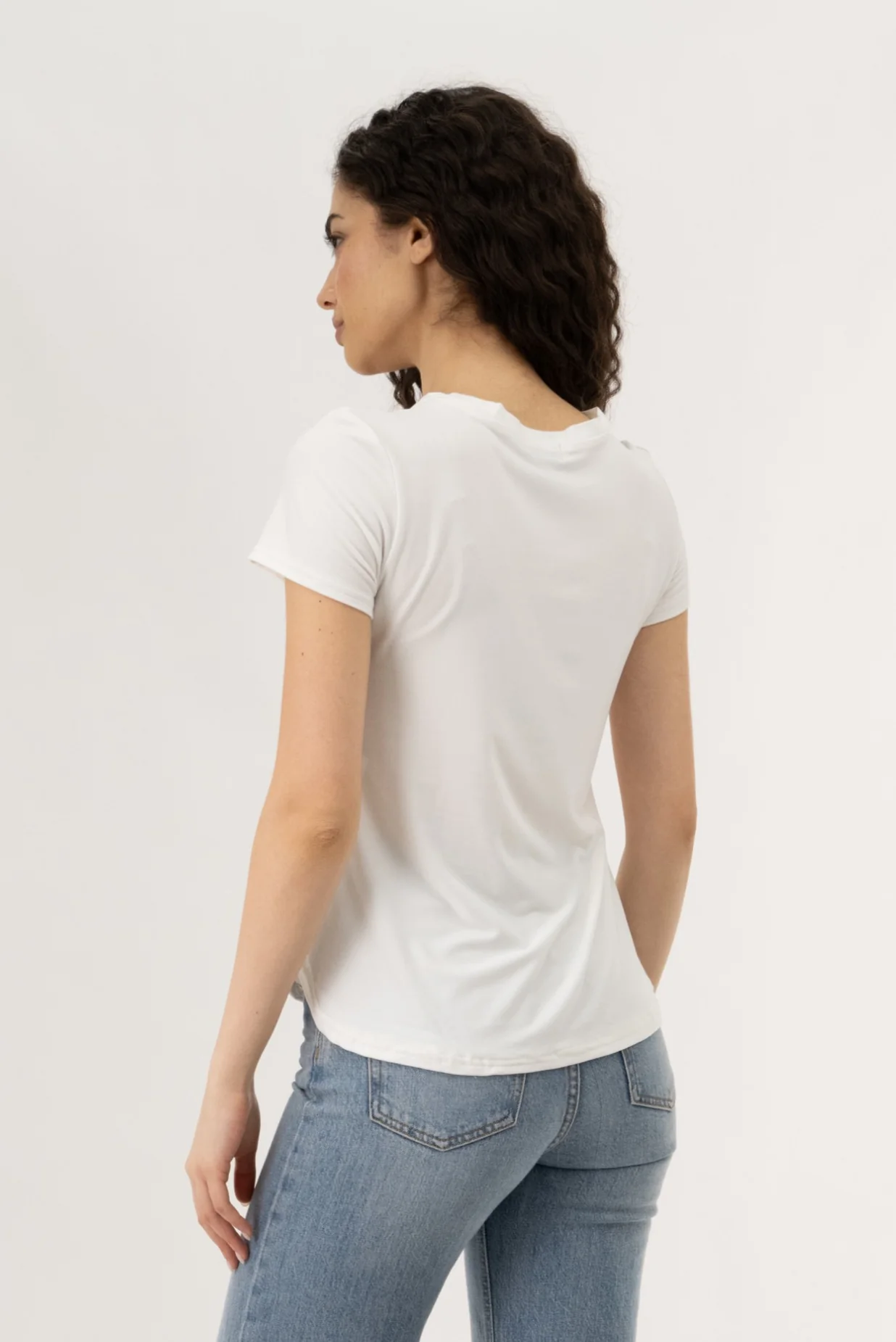 Short Sleeve City Tee - White - Image 3