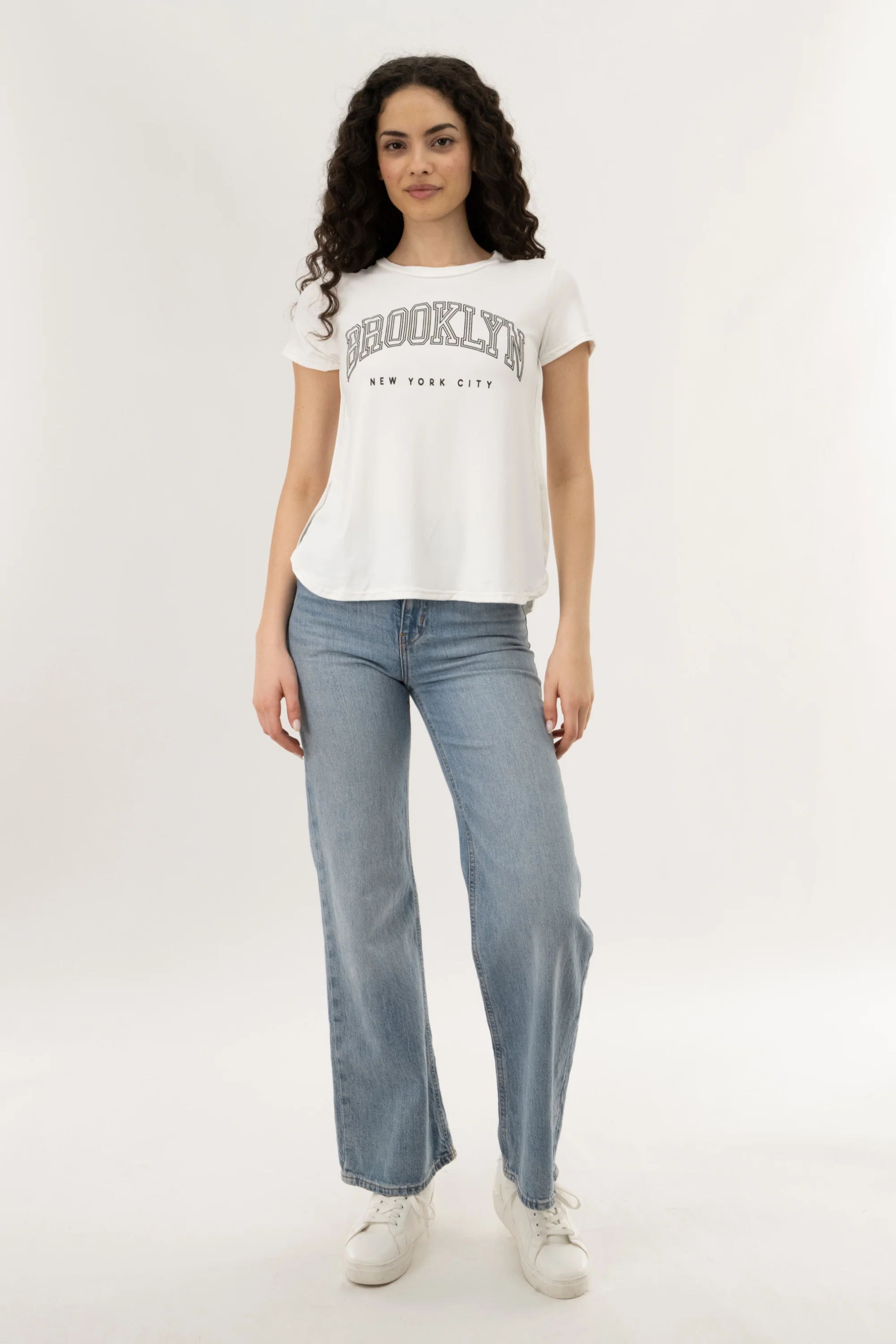 Short Sleeve City Tee - White - Image 5