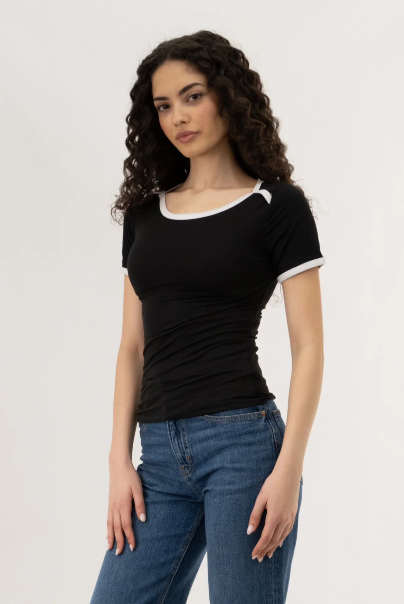 Short Sleeve Tee - Black - Image 2