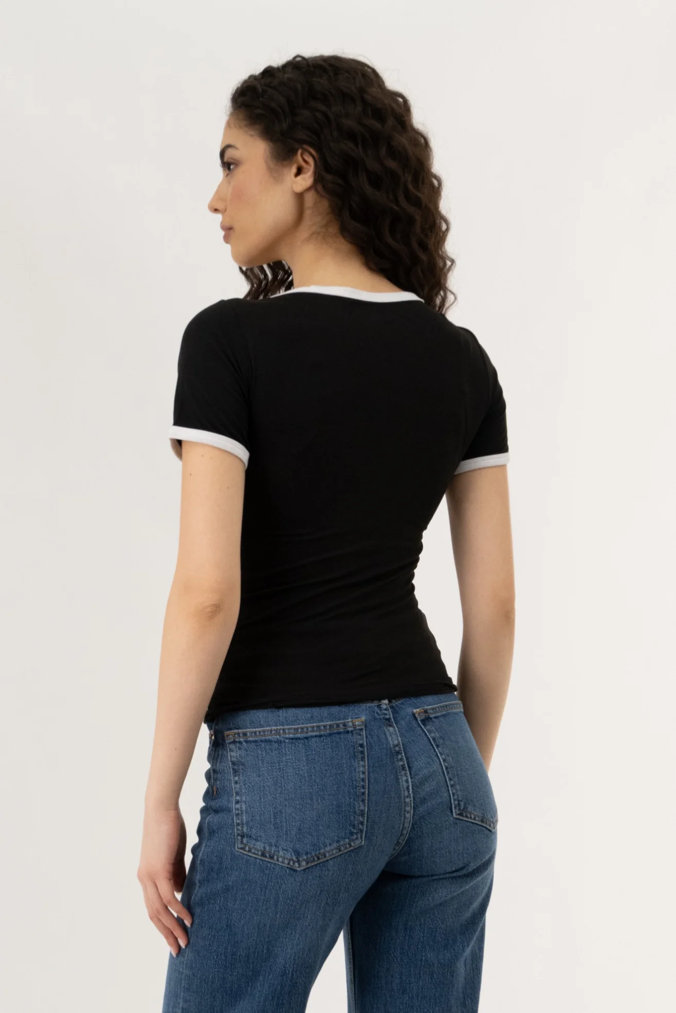 Short Sleeve Tee - Black - Image 3