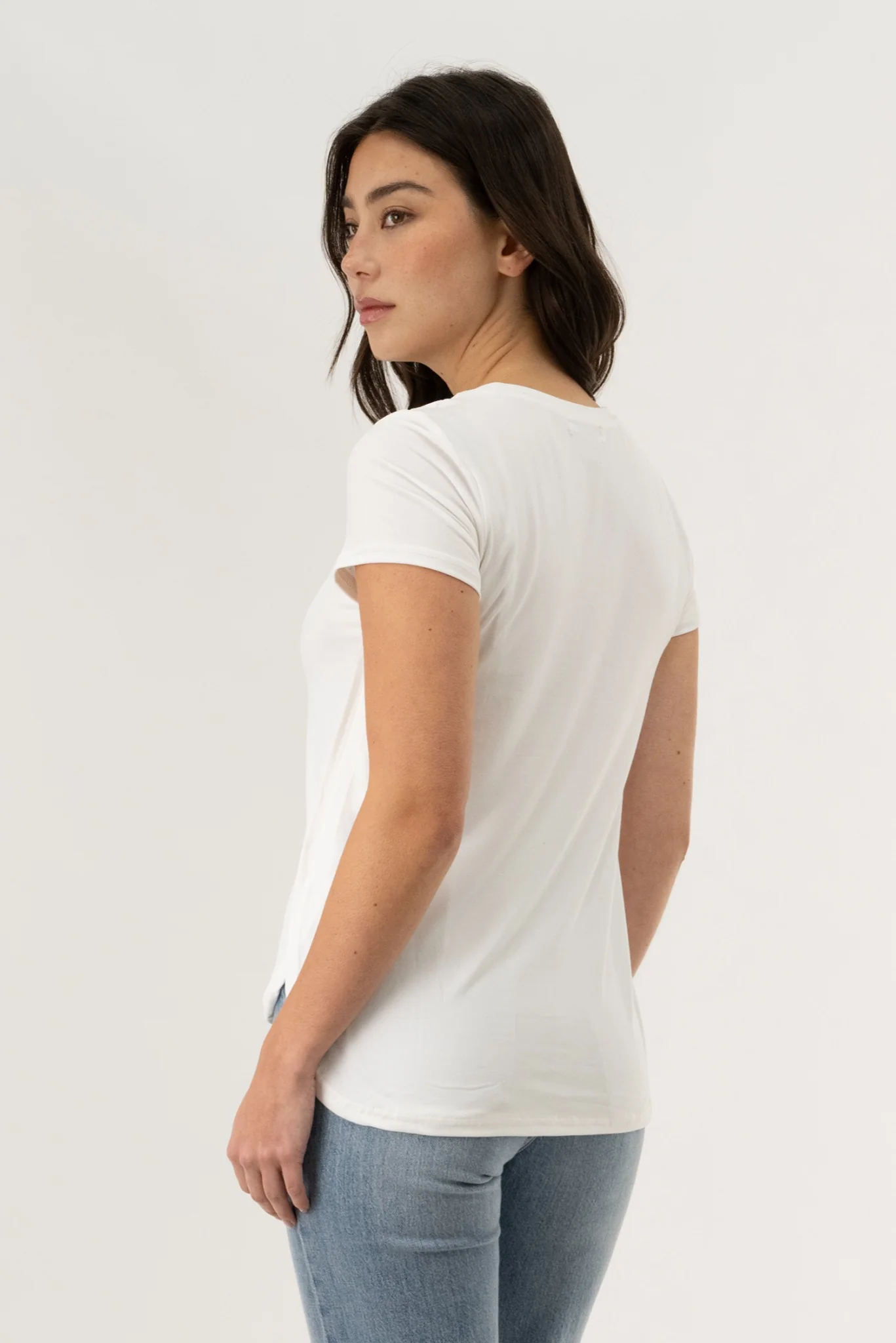 Crewneck Paris Tee - White - Image 3