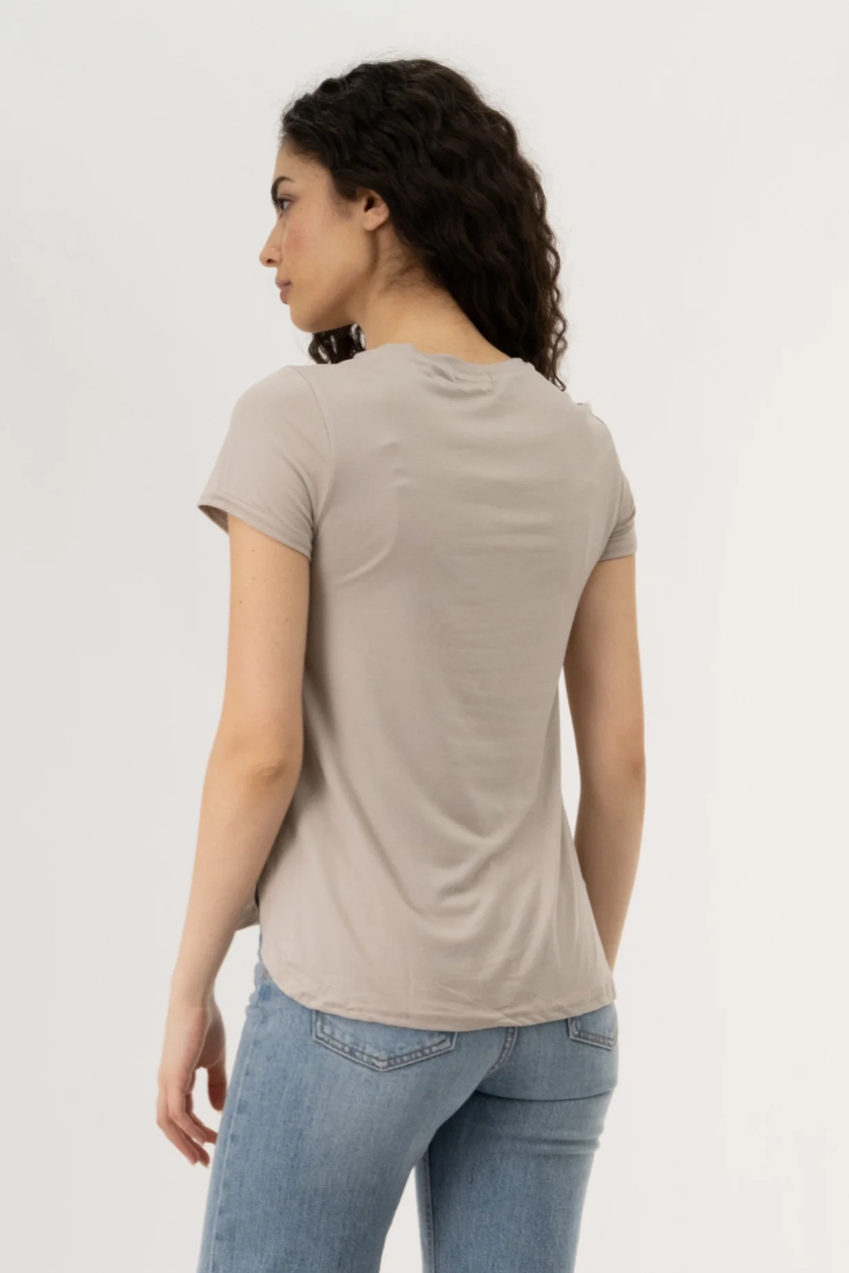 Short Sleeve City Tee - Stone - Image 3