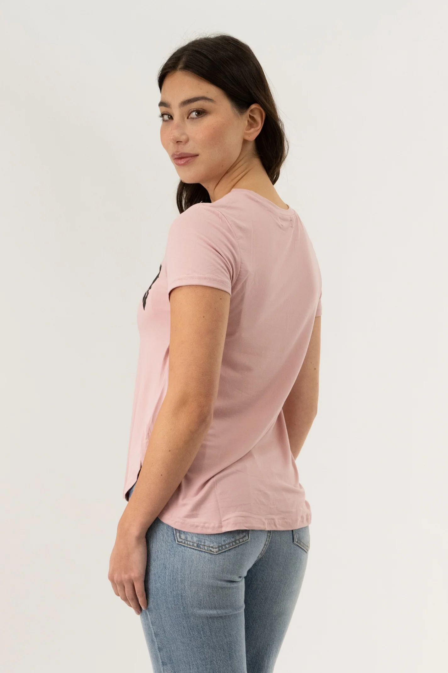 Crewneck NYC Tee - Blush - Image 3