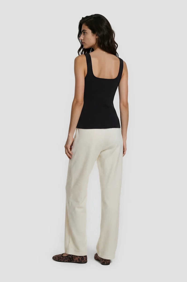 Easy Drawstring Pants - White - Image 2