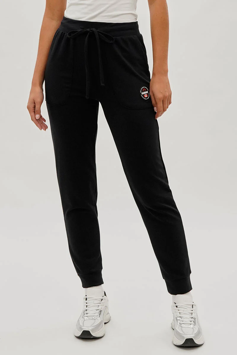 Drawstring Sweatpants - Black