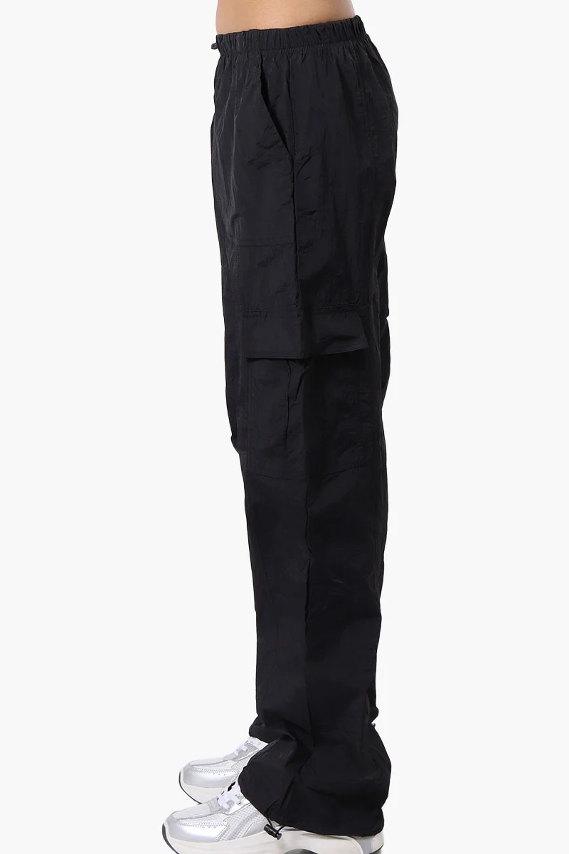 Parachute Cargo Pants - Black - Image 2