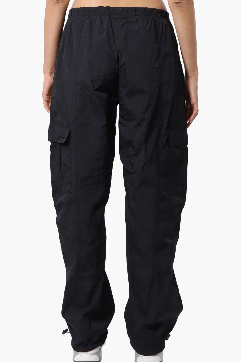 Parachute Cargo Pants - Black - Image 3