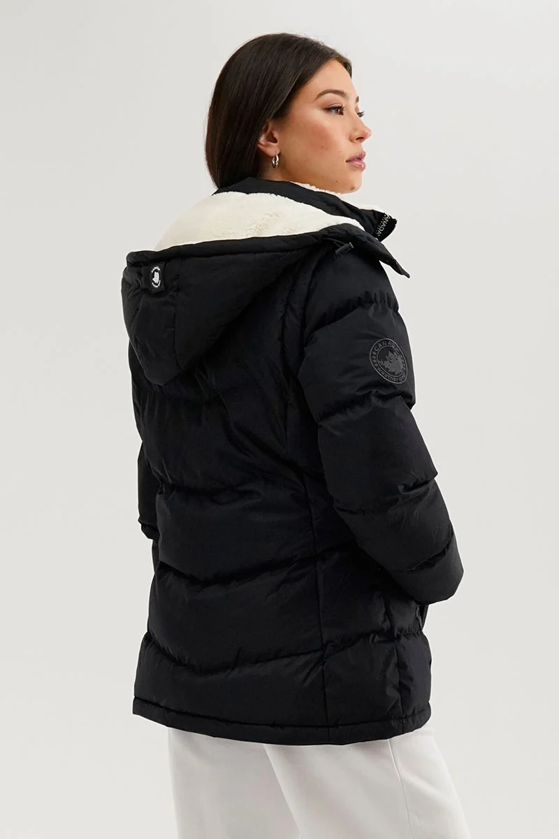 Zip Off Sleeve Parka Jacket - Navy - Image 3