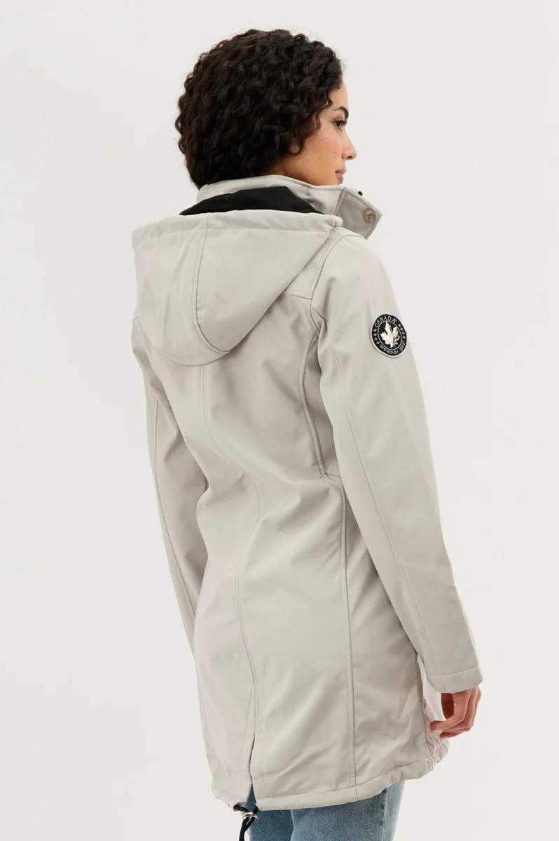 Soft Shell Lightweight Jacket - Cream - Image 3