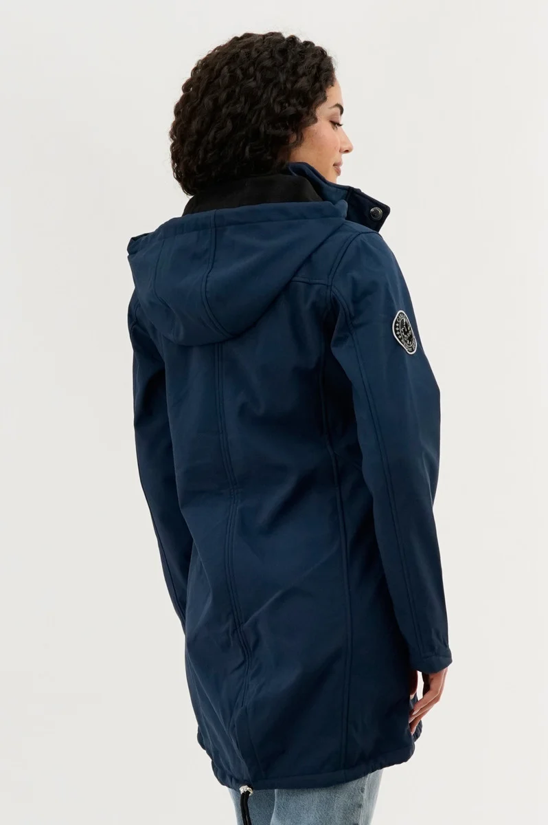 Soft Shell Lightweight Jacket - Navy - Image 3