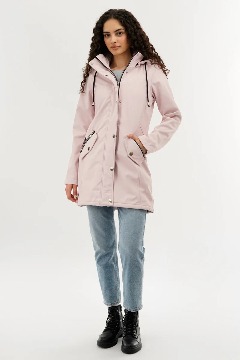 Soft Shell Lightweight Jacket - Blush - Image 5