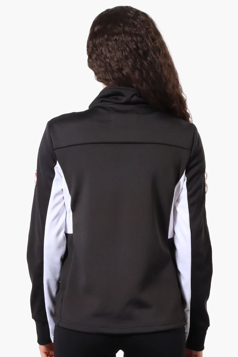 Nylon Puffer Lightweight Jacket - Black - Image 3