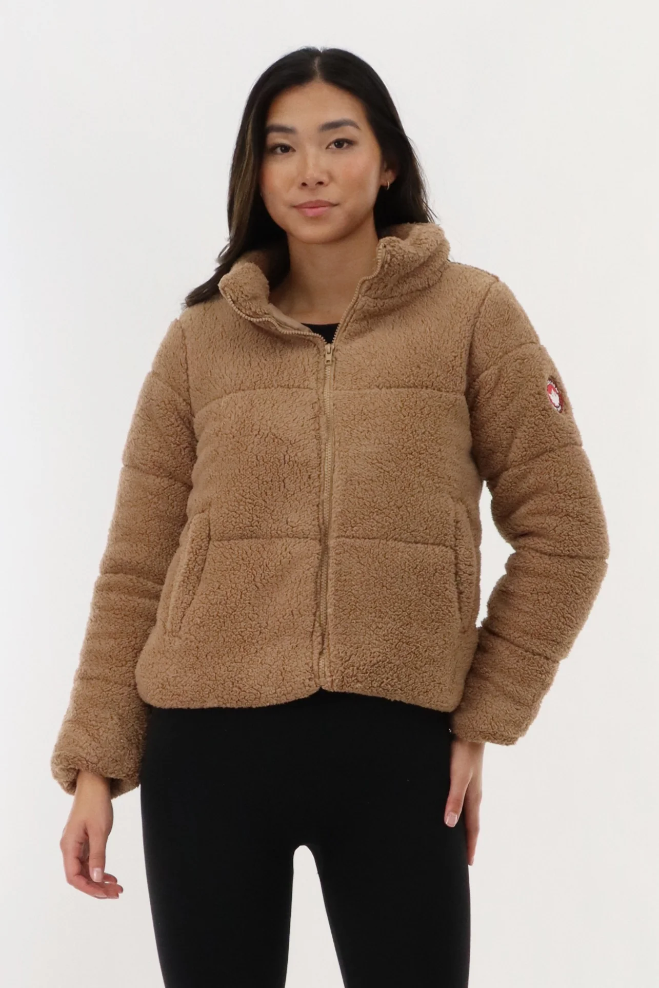 Sherpa Bomber Jacket - Camel