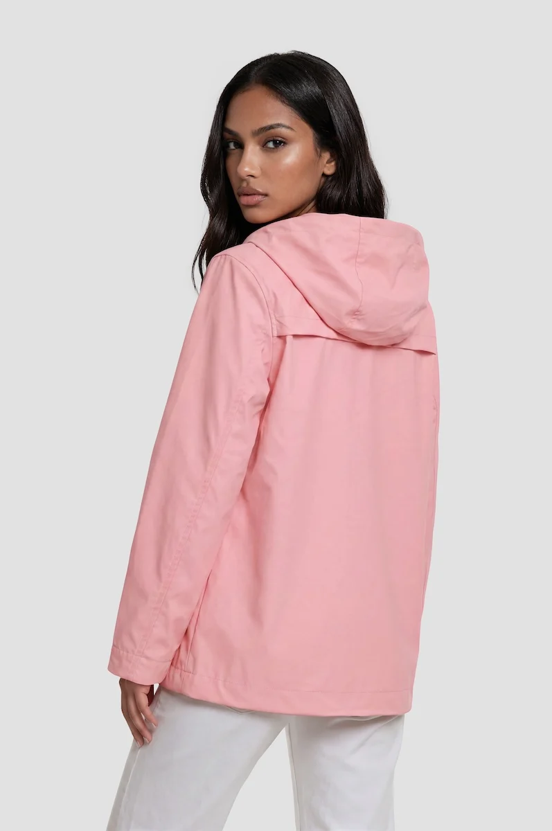 Lightweight Reflective Rain Jacket - Pink - Image 2