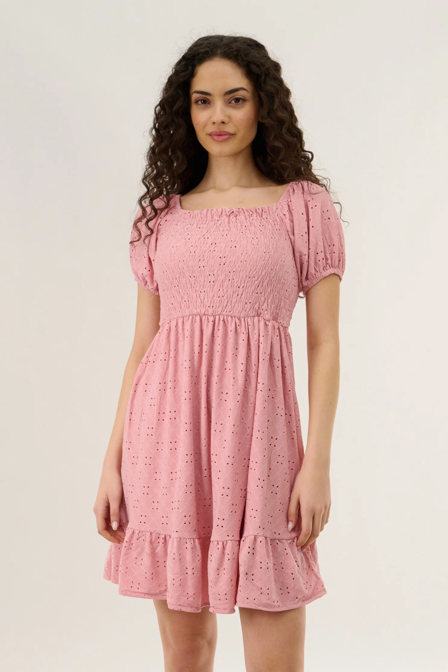 Smock Dress - Pink
