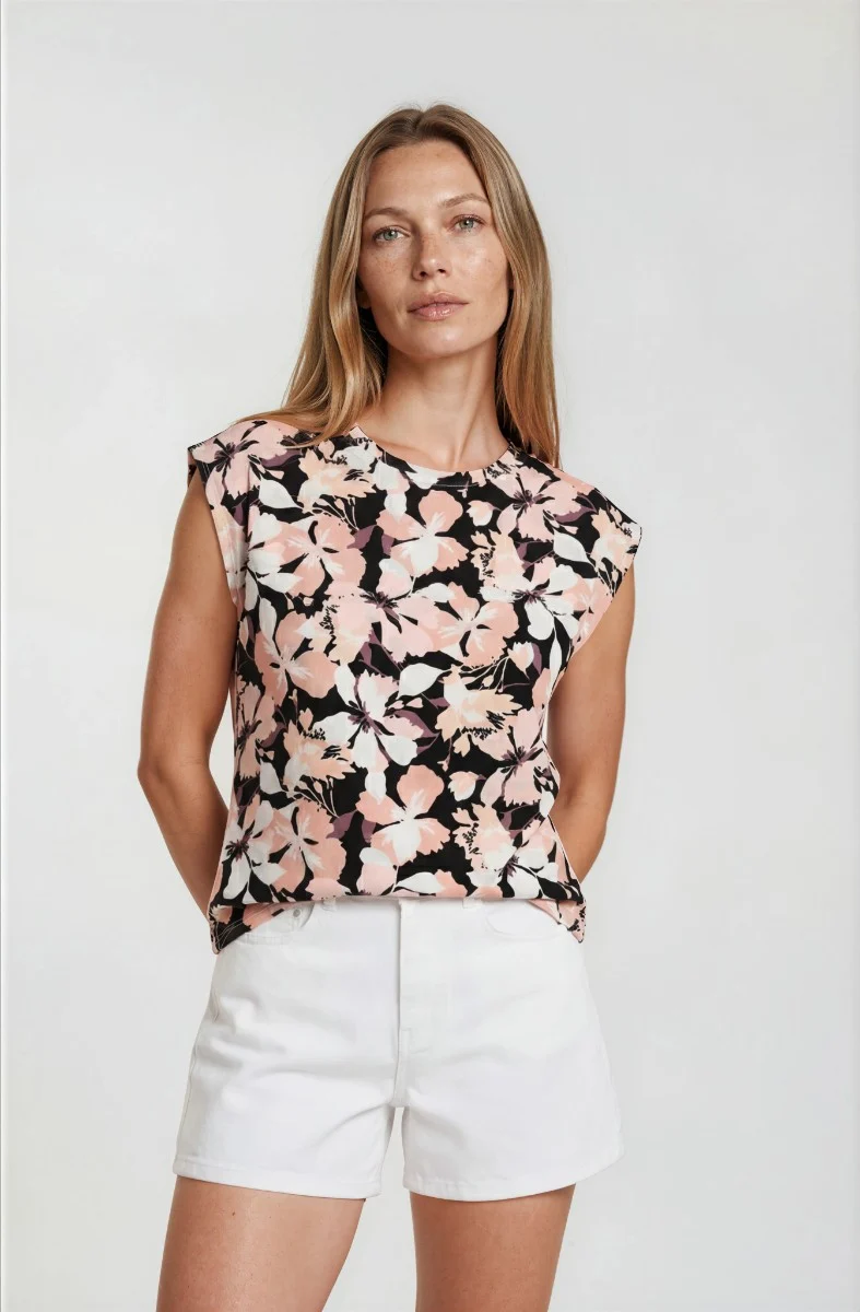 Basic Printed Tee - Black