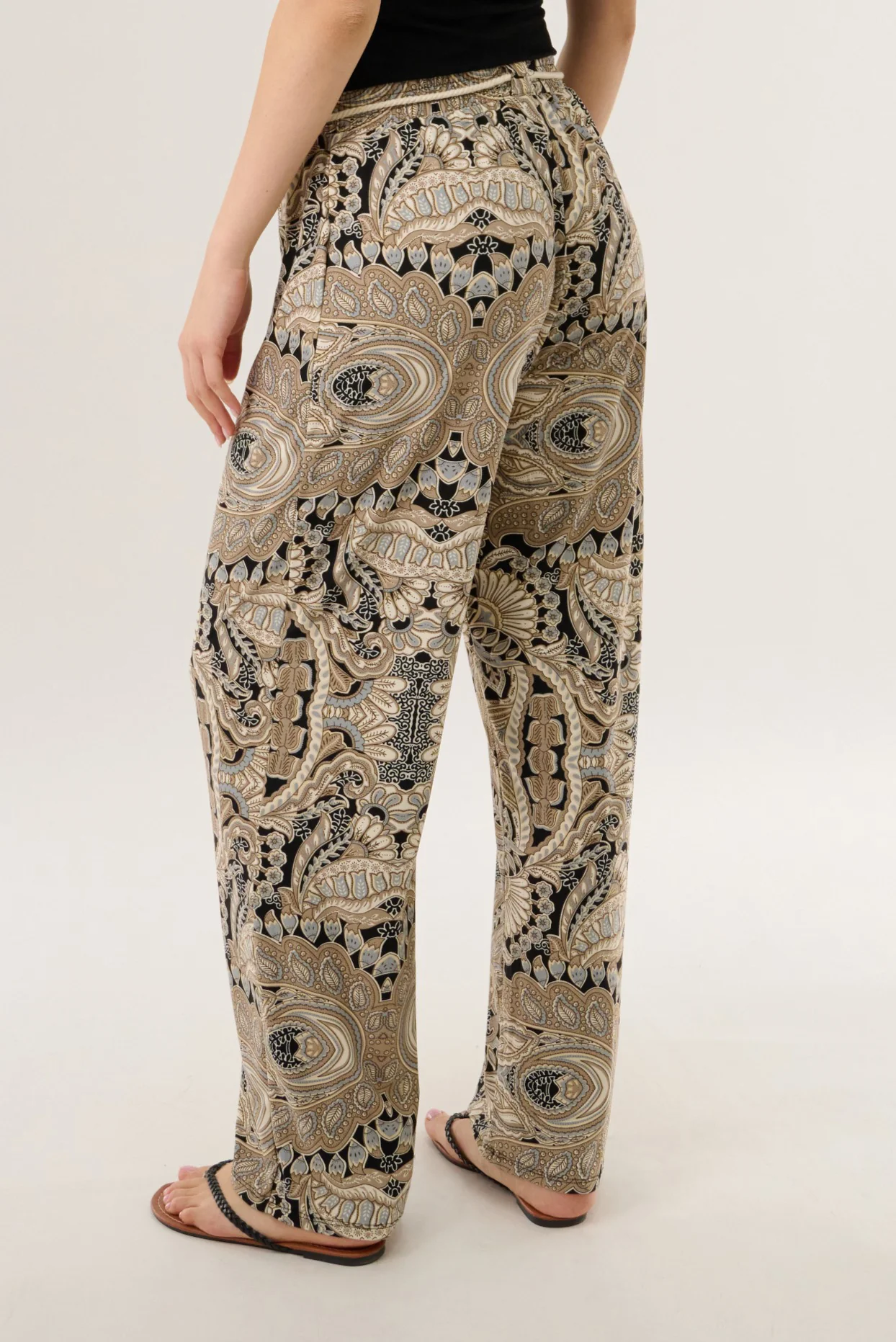 Belted Pants - Multi - Image 3