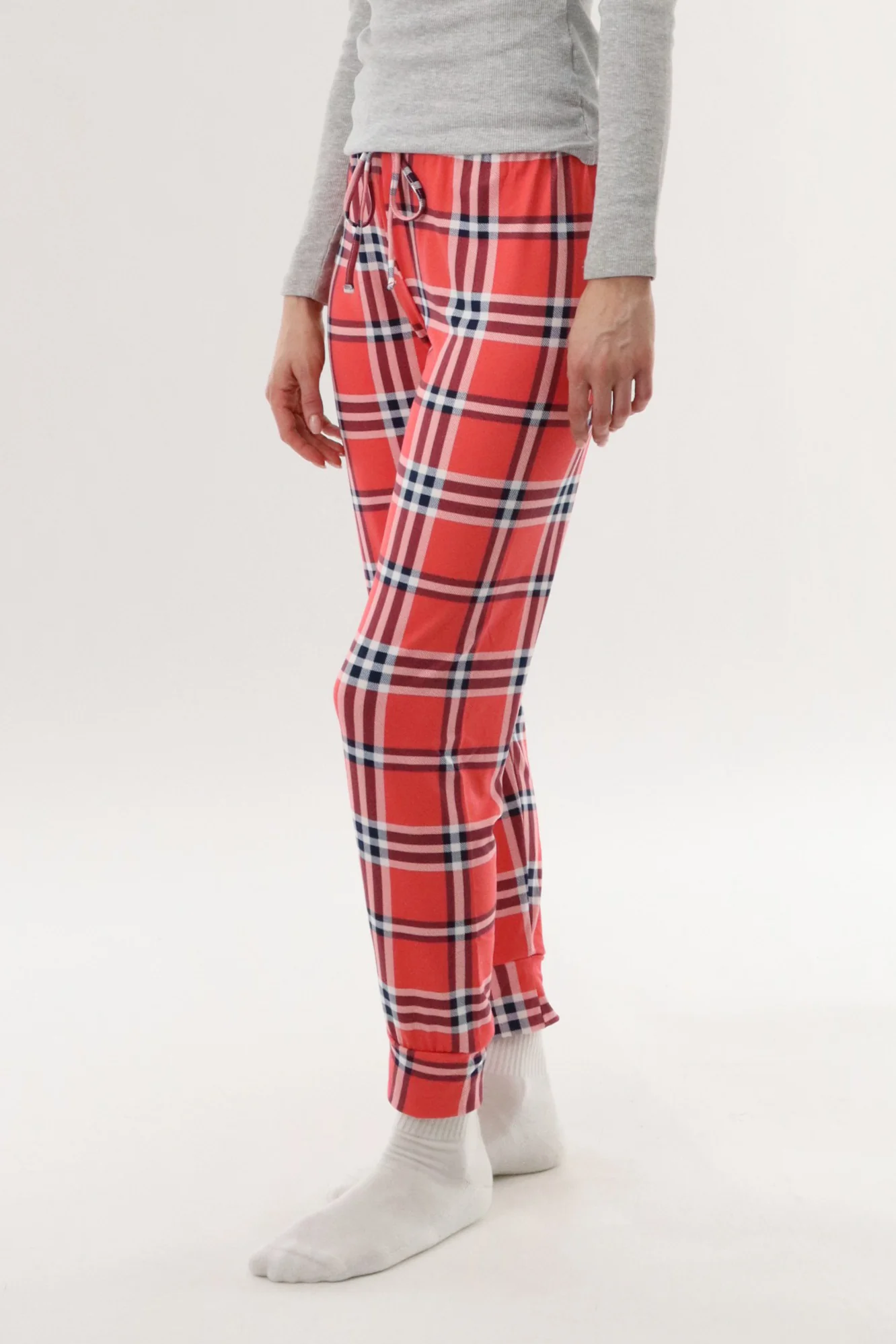 Jogger Pajama Pants - Peach - Image 2