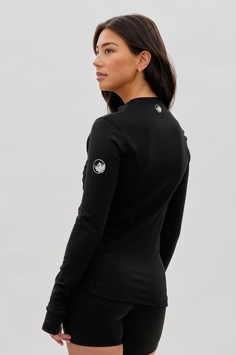 Fitted Yoga Lightweight Jacket - Black - Image 3