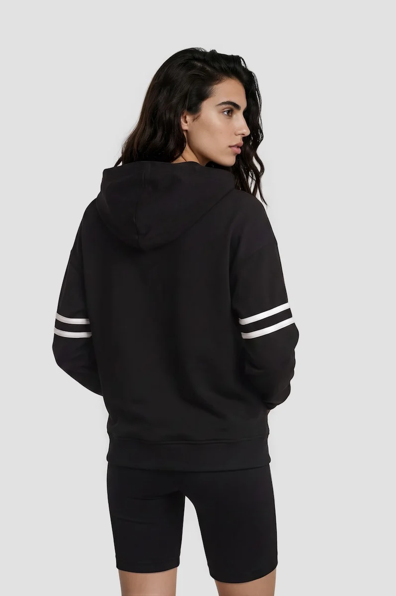 Pullover Hoodie - Black - Image 2