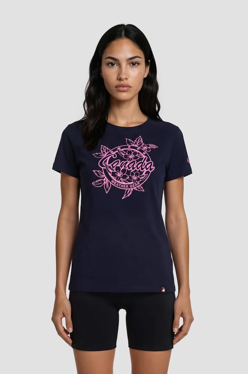 Short Sleeve Logo Tee - Blue