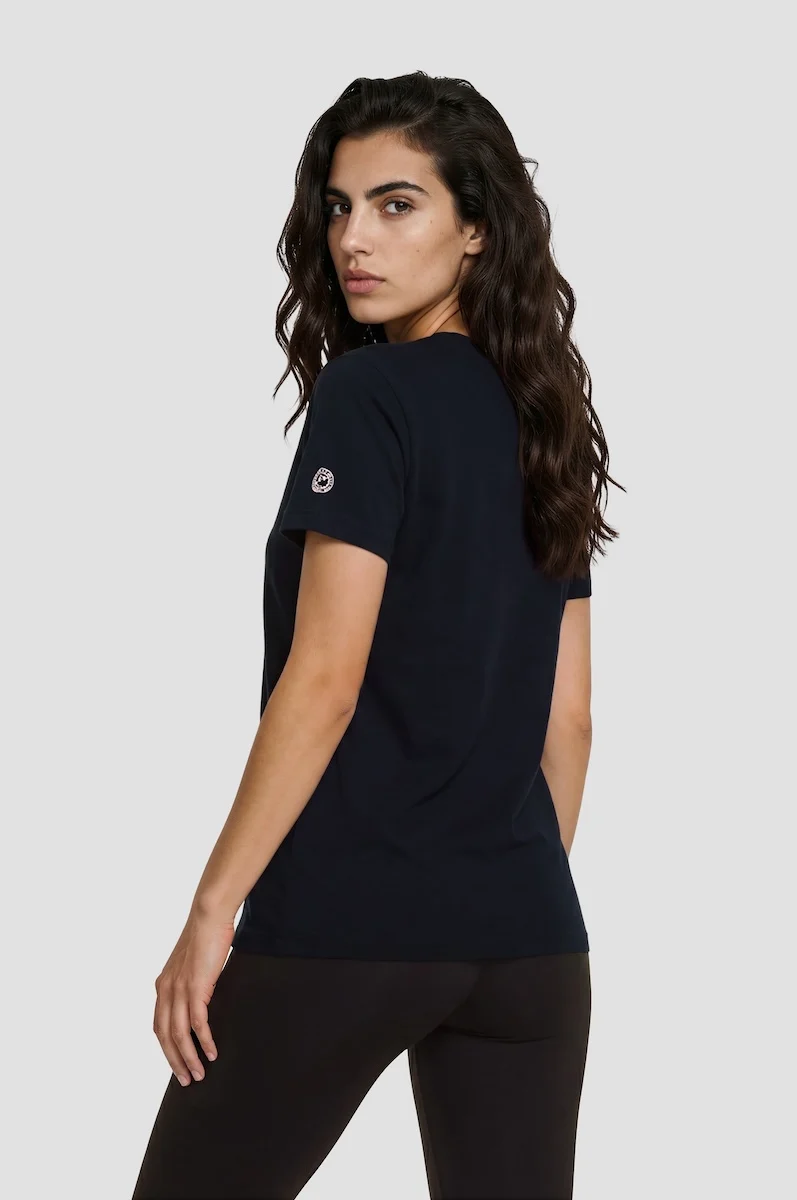 Short Sleeve Logo Tee - Blue - Image 2