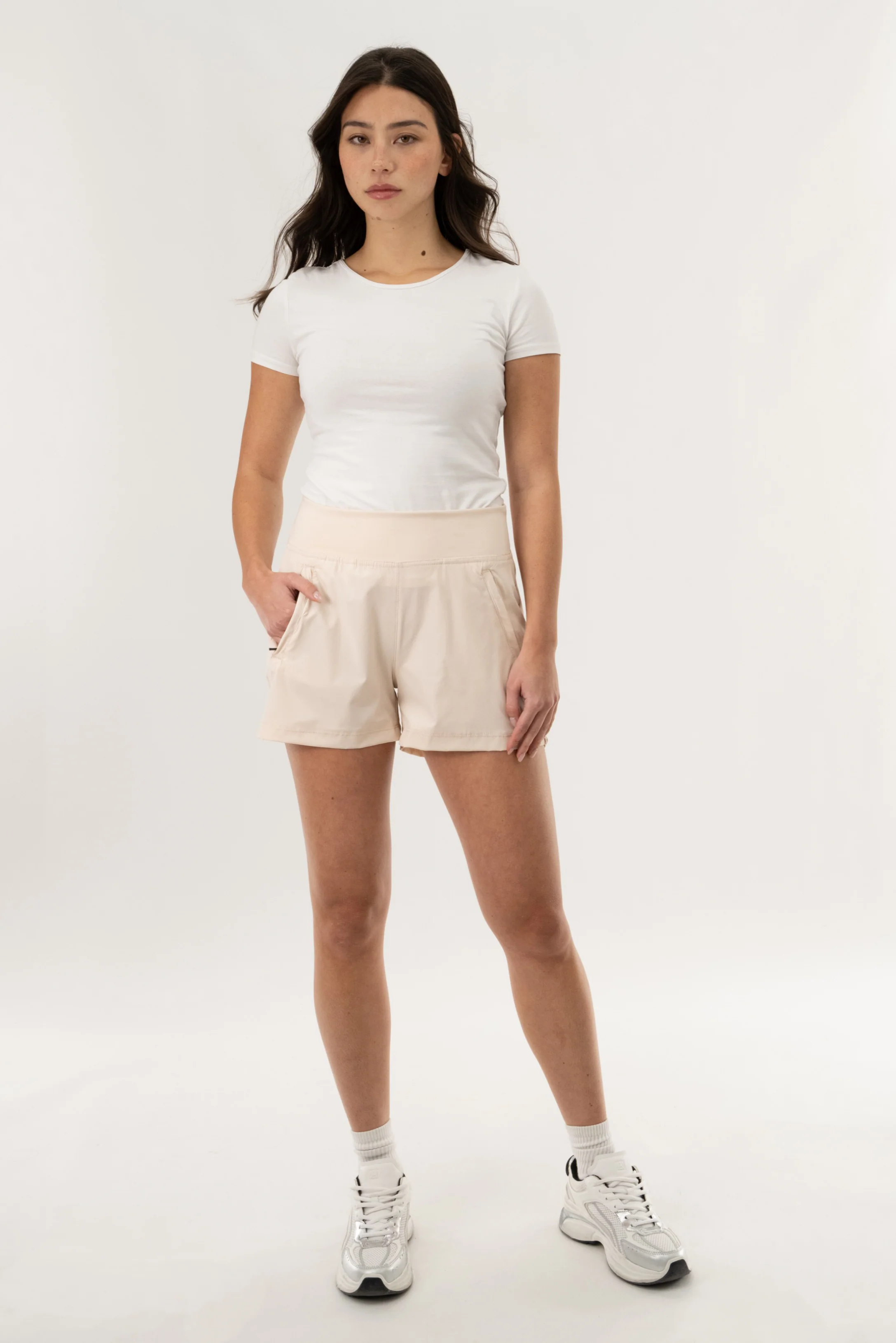 Active Shorts - Cream - Image 5