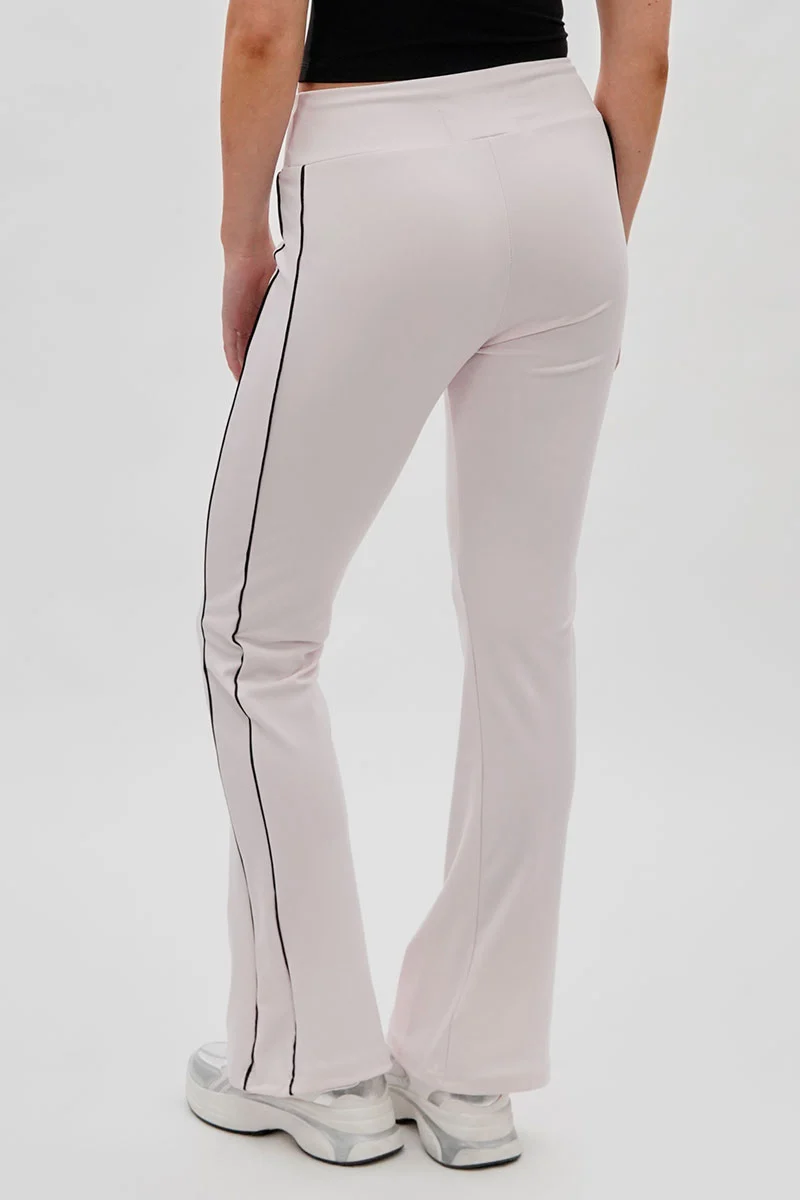Side Piping Detail Active Pants - Blush - Image 3