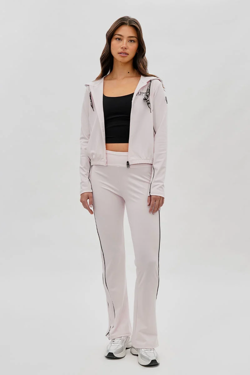 Side Piping Detail Active Pants - Blush - Image 5
