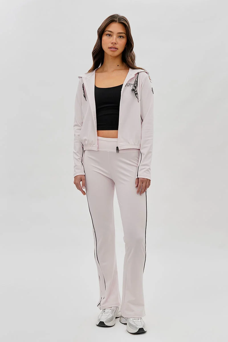 Cropped Active Hoodie - Blush - Image 5