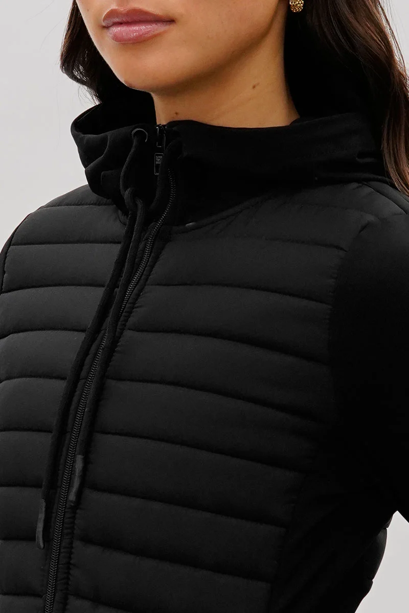 Puffer Active Lightweight Jacket - Black - Image 4