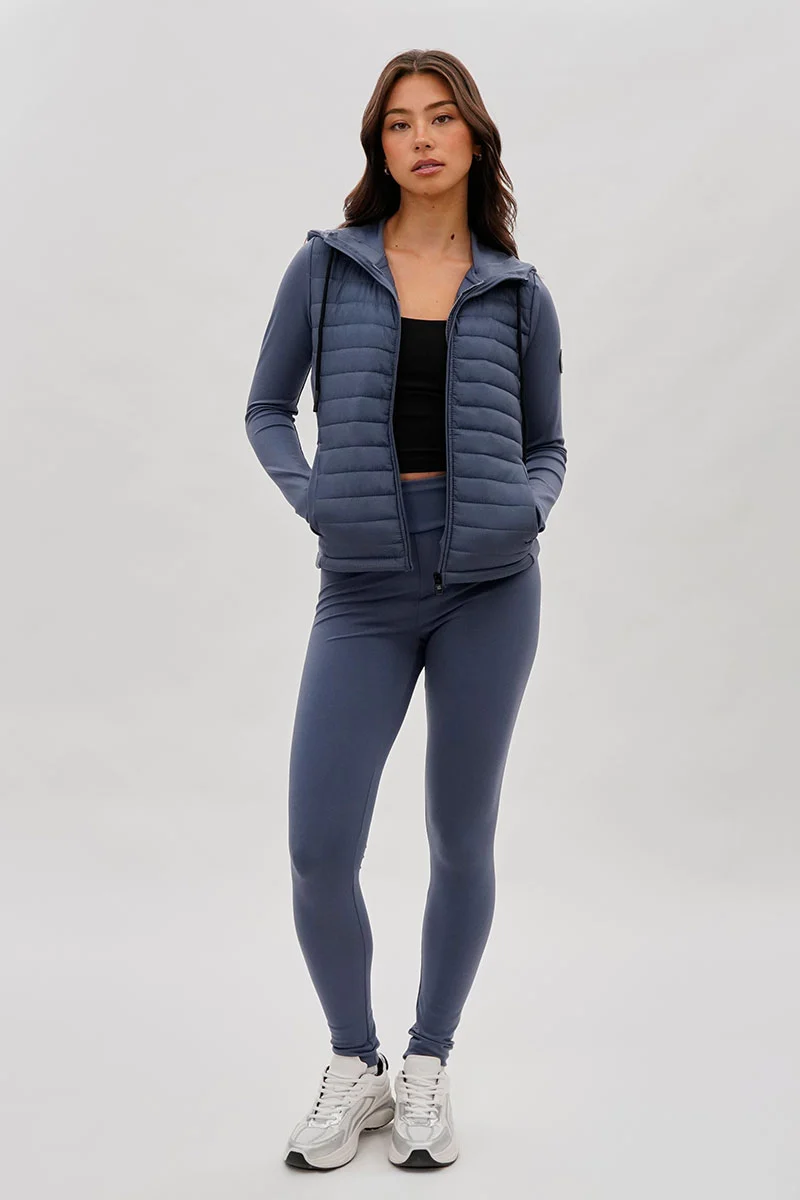 Puffer Active Lightweight Jacket - Grey - Image 5
