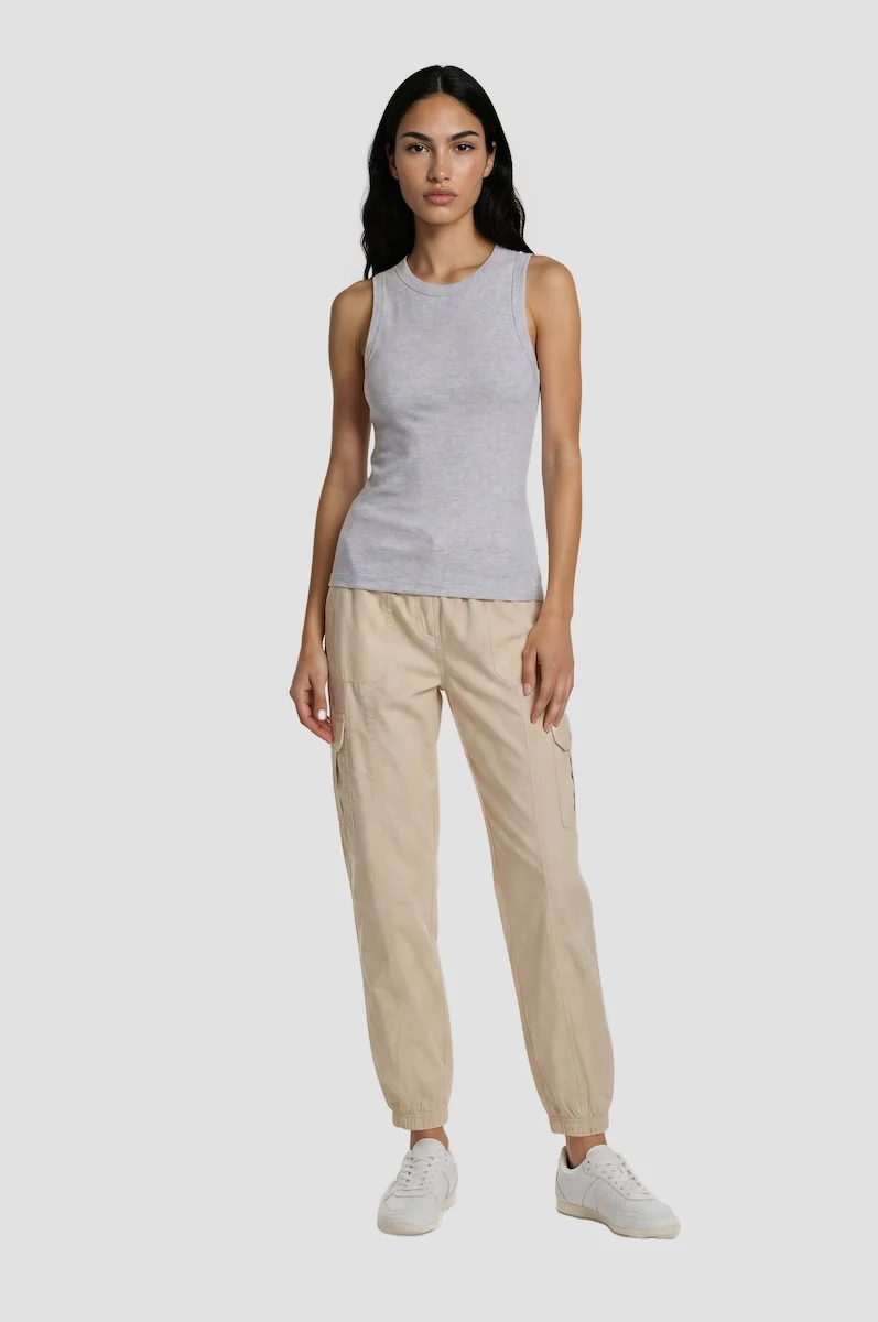 Cargo Pants - Cream