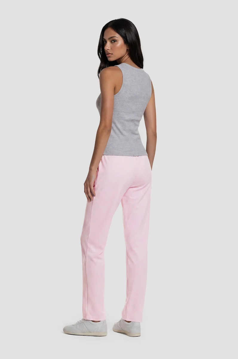 Classic Straight Leg Sweatpants - Pink - Image 2
