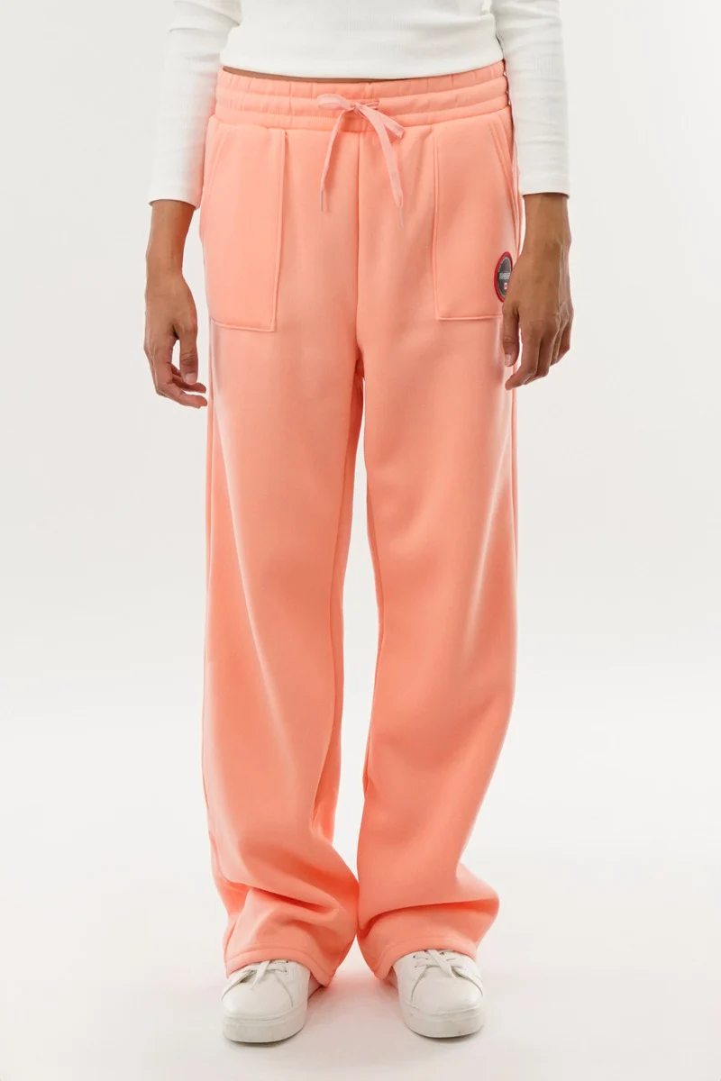 Wide Leg Sweatpants - Pink