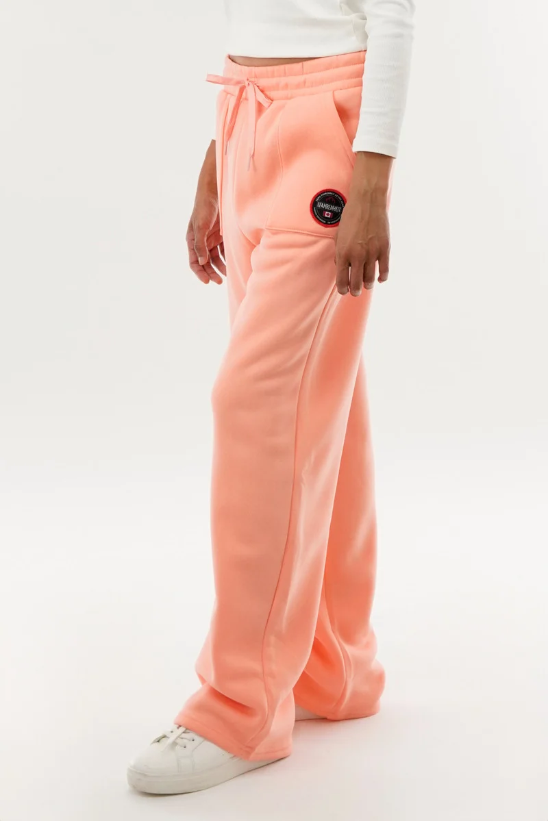 Wide Leg Sweatpants - Pink - Image 2