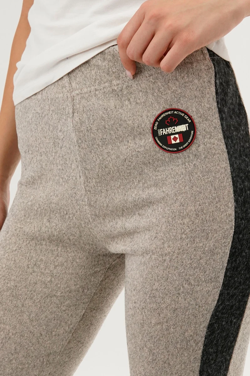 Side Stripe Joggers - Cream - Image 4