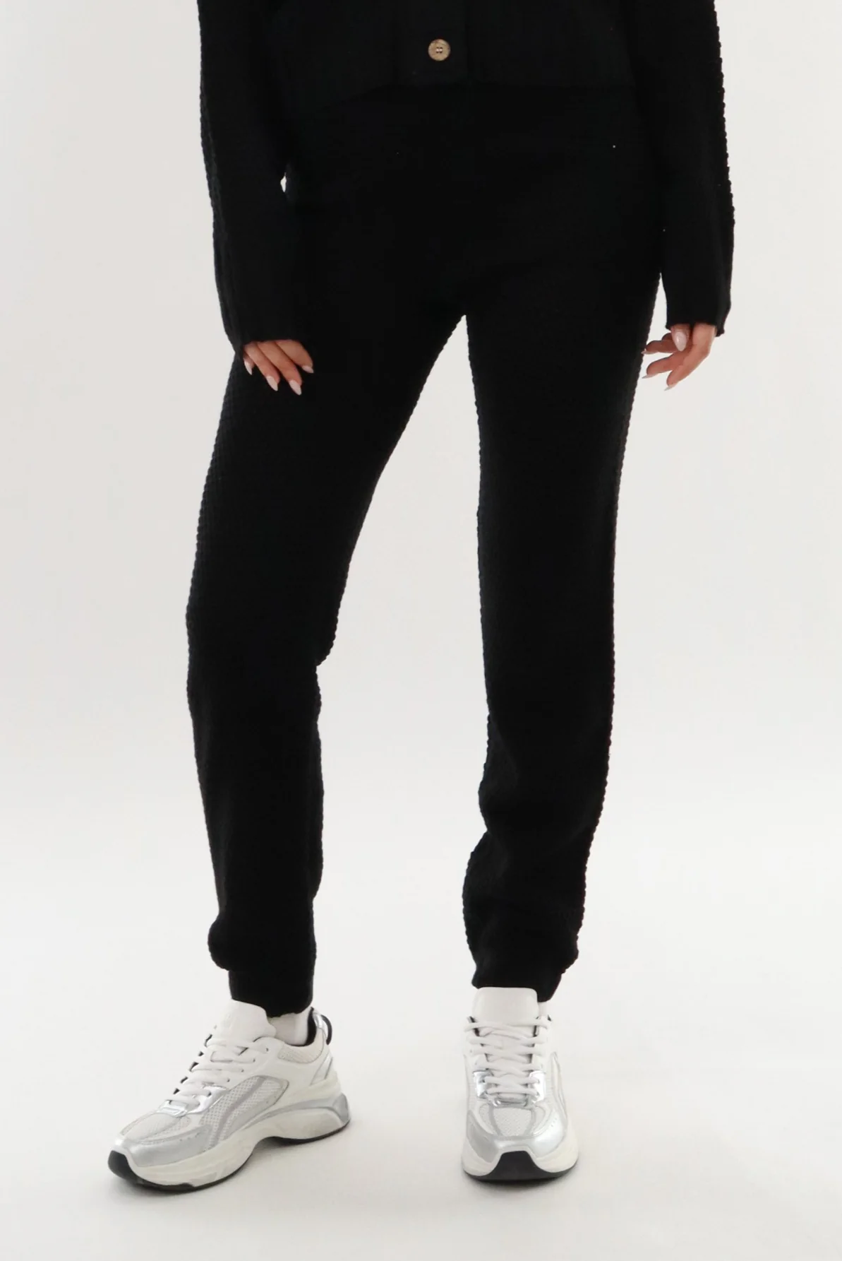 Knit Joggers - Black