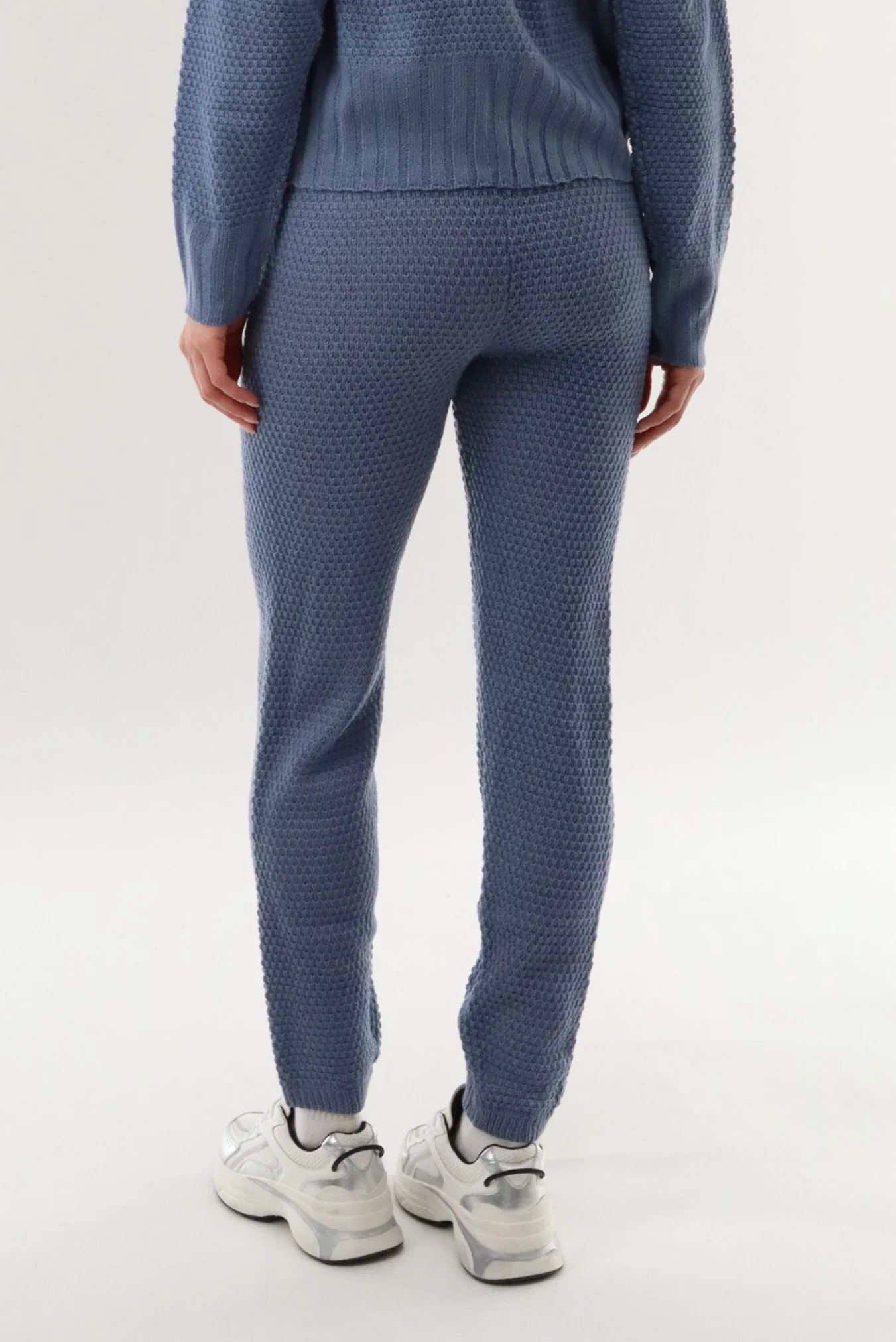 Knit Joggers - Blue - Image 3