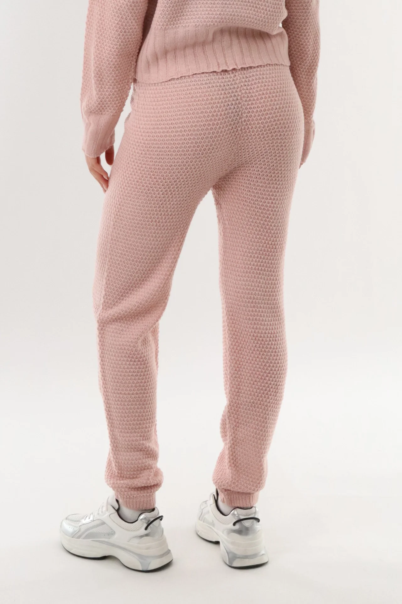 Knit Joggers - Blush - Image 3