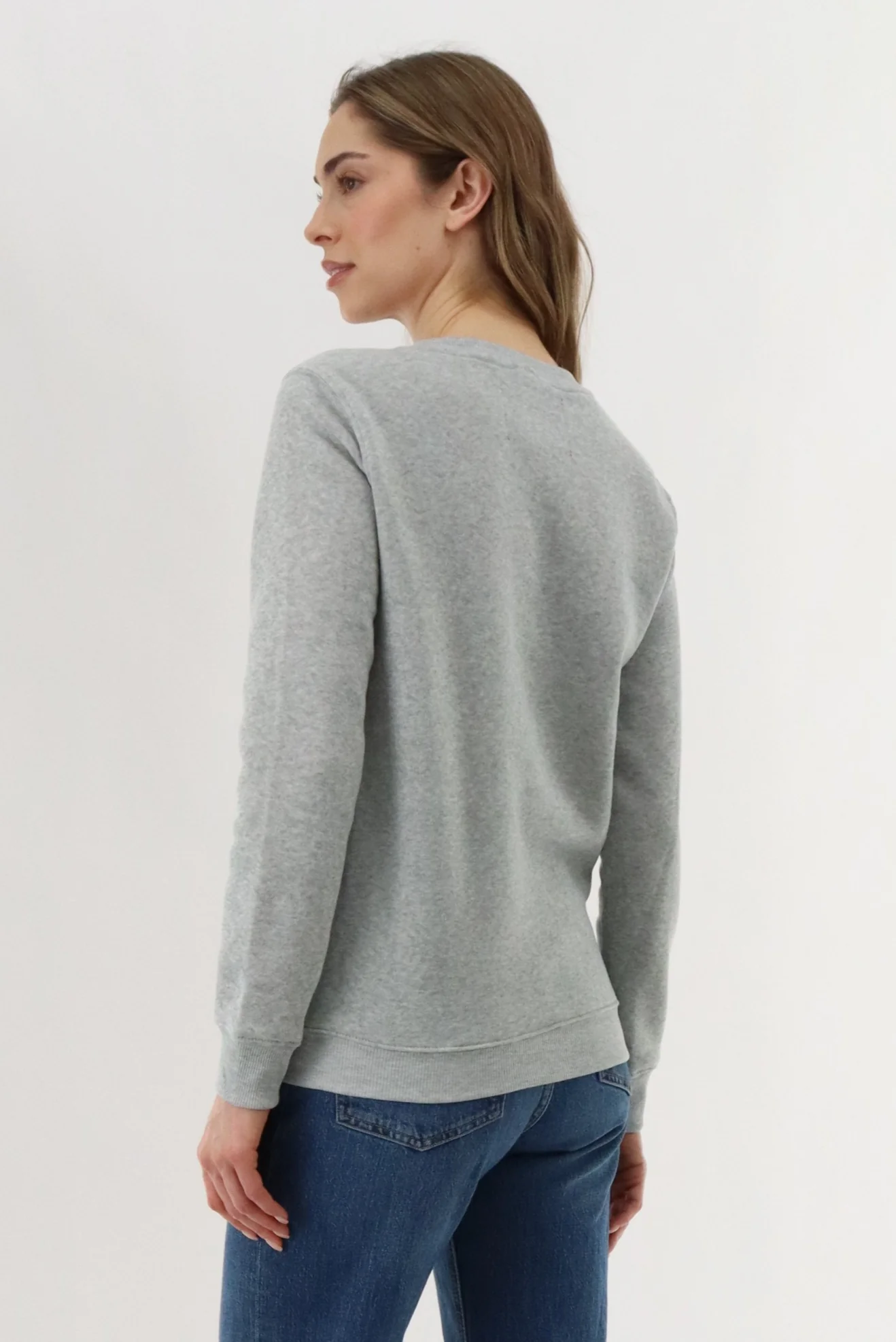 Snowman Christmas Sweater - Grey - Image 3