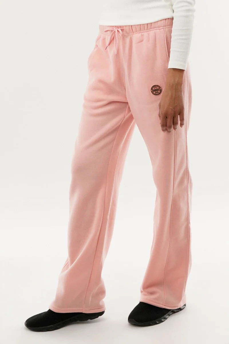 Classic Wide Leg Sweatpants - Pink - Image 2